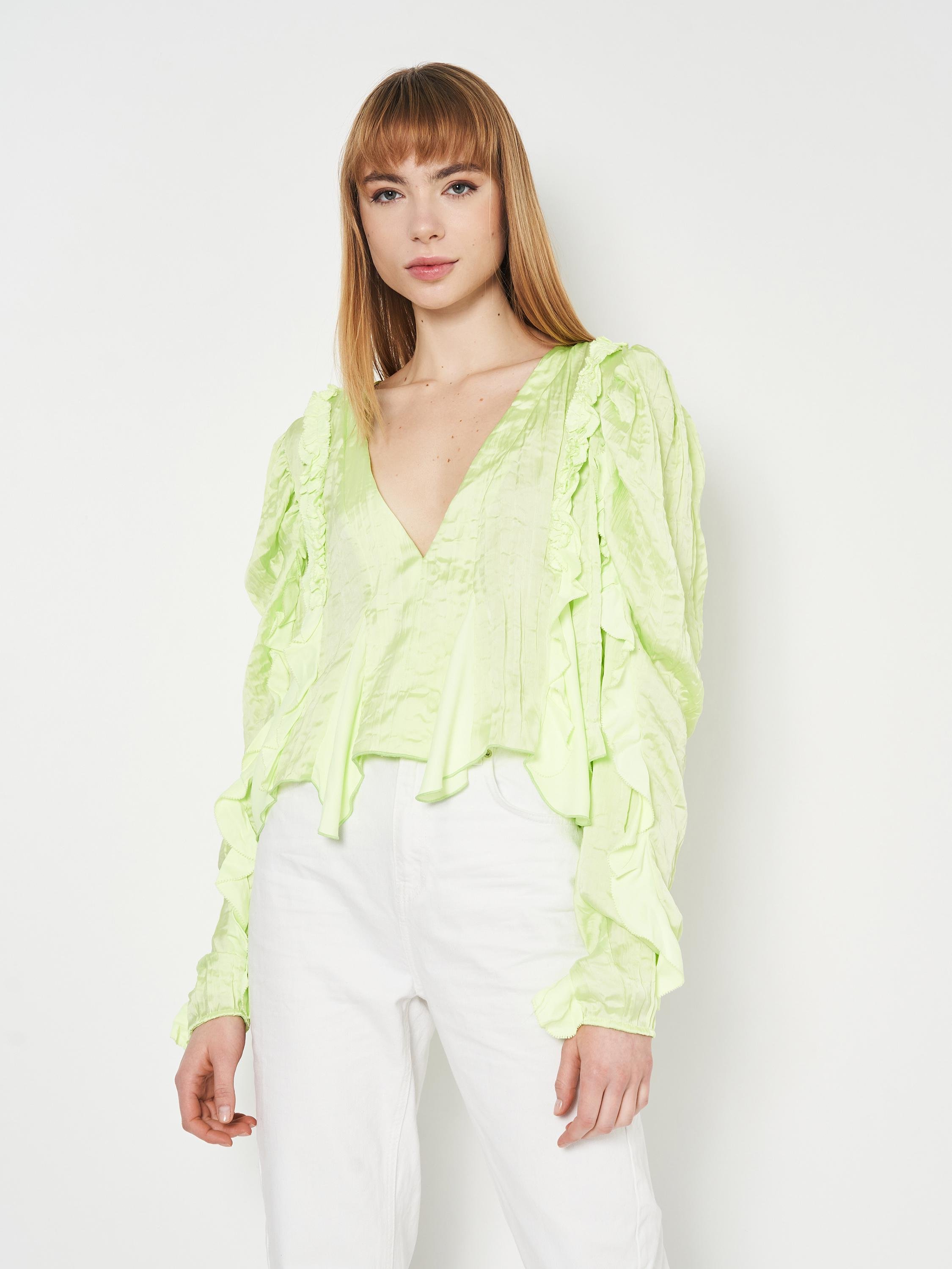 Блуза р. 34 Салатовый (9585633abr)