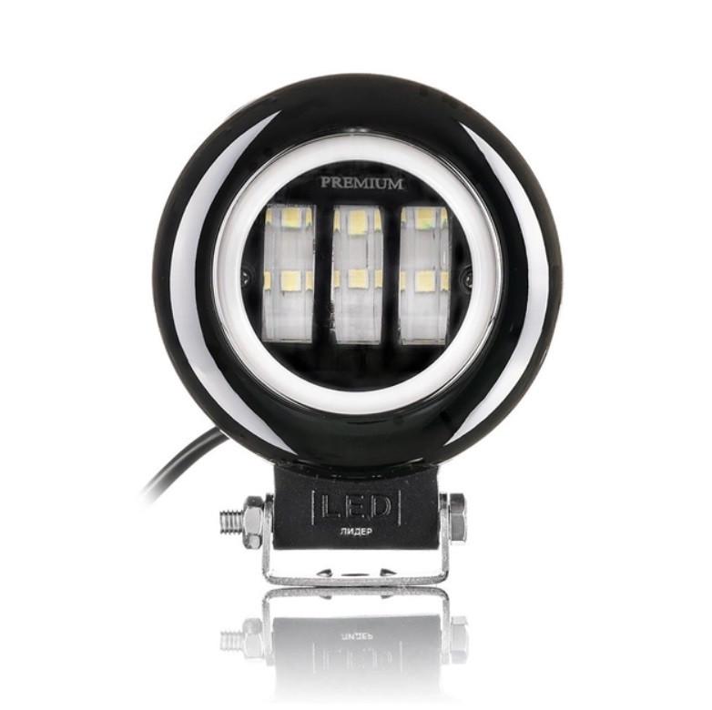 Фара светодиодная Leader 89ВC-45W 10-30 V d 115х60 мм