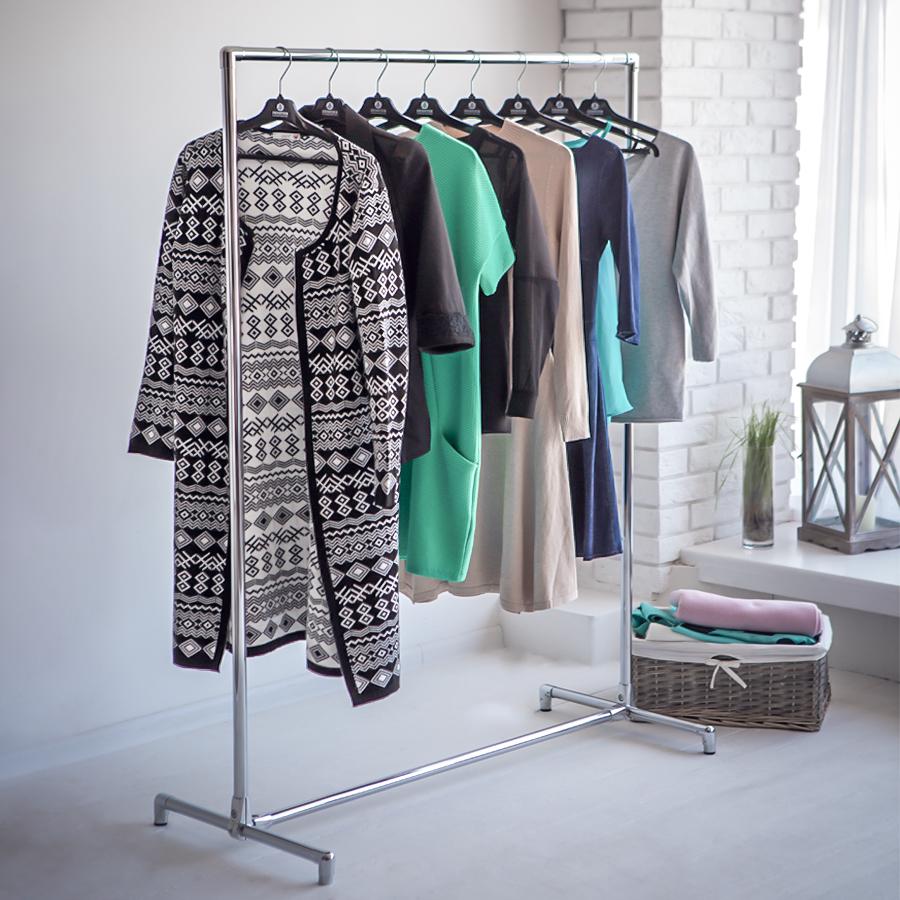 Стойка для одежды Fenster Бюс 1 Хром (SN0204) - фото 4