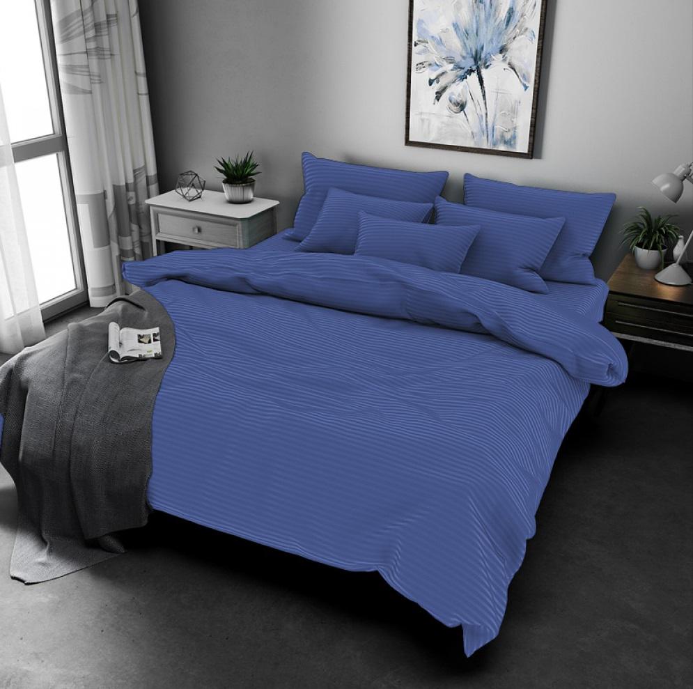 Постельное белье двуспальное Vital SS-21 из страйп-сатина (DR006880)