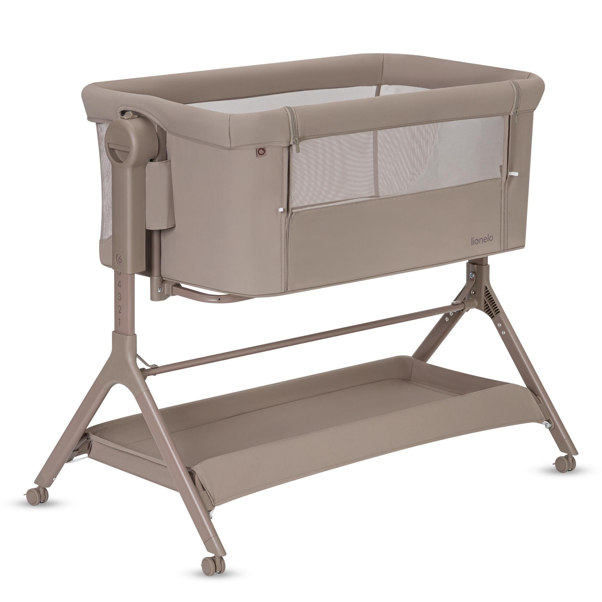 Ліжечко дитяче Lionelo LEONIE PLUS 3в1 Beige Taupe