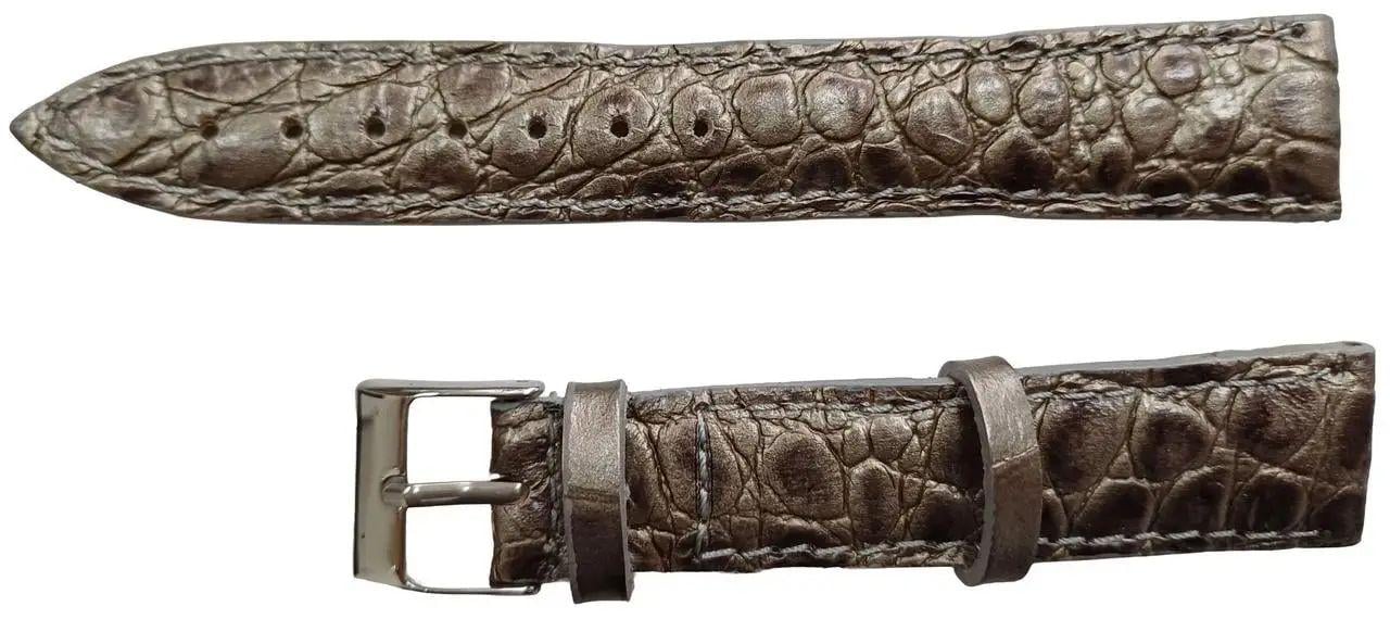 Ремінець для годинника Mykhail Ikhtyar натуральна шкіра 18 мм Сірий (S18-086S grey) Ремінець для годинника Mykhail Ikhtyar натуральна шкіра 18 мм Сірий (S18-086S grey)