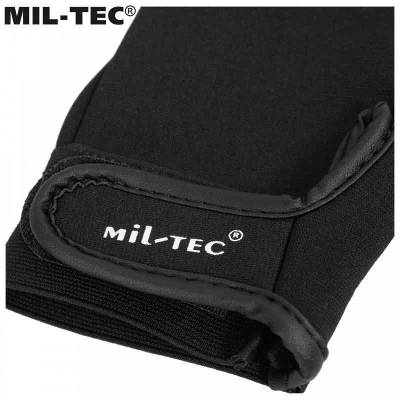 Перчатки Mil-Tec Neopren Handschuhe Schwarz Kurz неопреновые XL Черный (11660002-905-XL) - фото 4