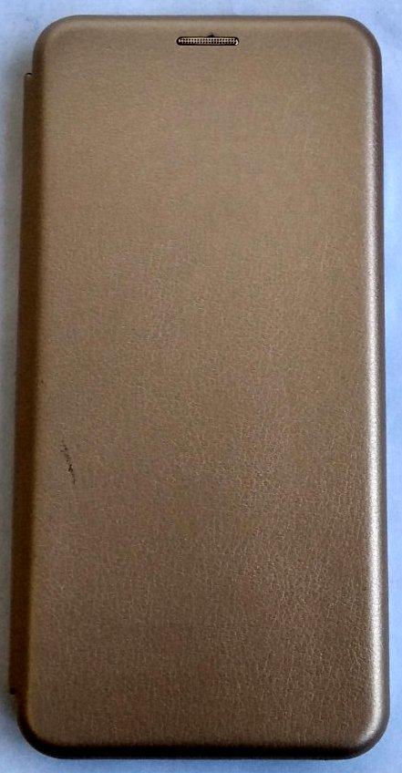 Чехол-книжка "CLASSY&LEVEL" SAMSUNG A715/A71 GOLD