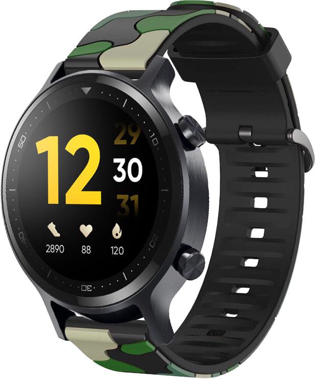 Ремінець Tactic Camouflage для Realme Watch S Green (32956-08)