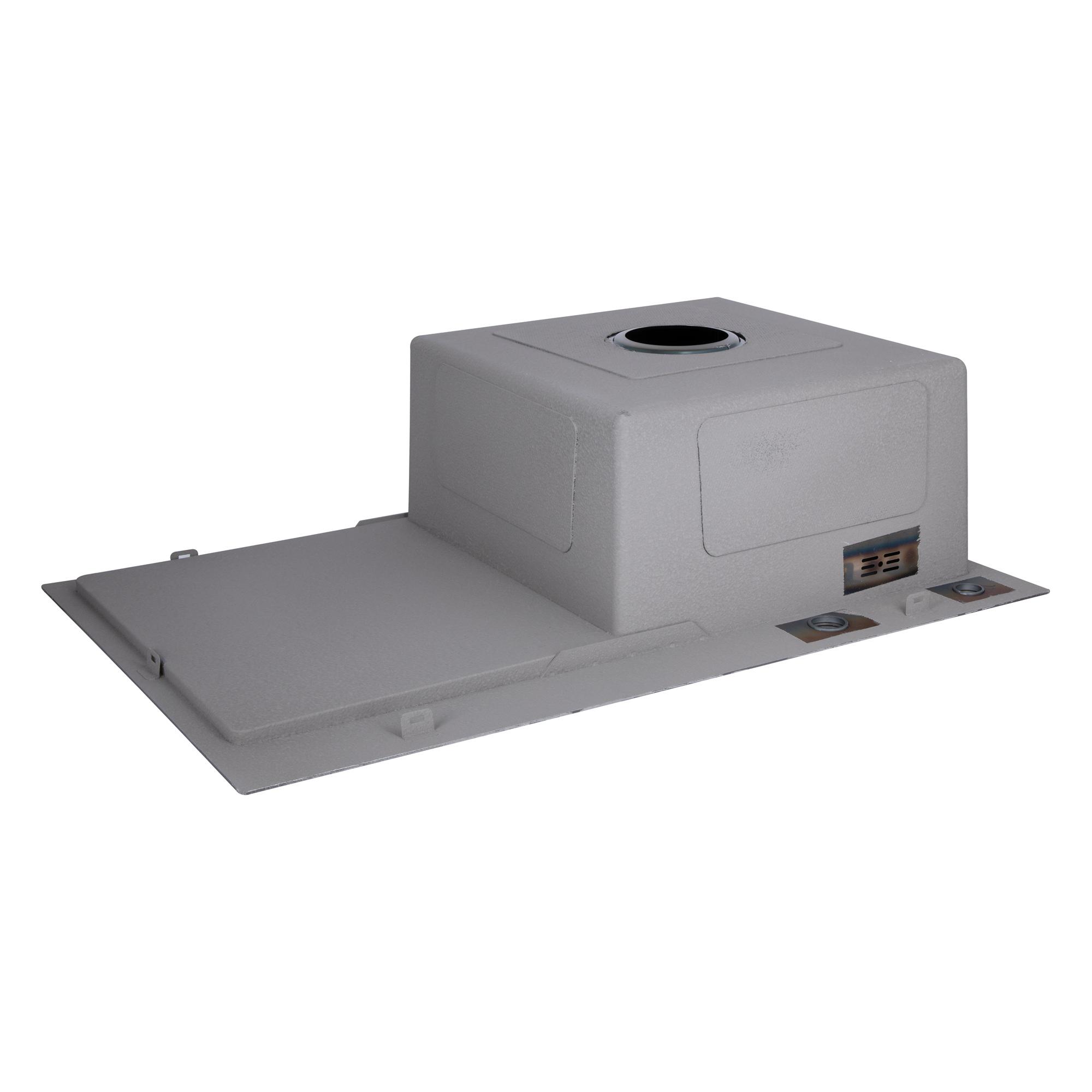 Мийка для кухні інтегрована Lidz Handmade H7849BL Brushed Black PVD крило ліворуч з дозатором 3/1 мм (31022579) - фото 4 Мийка для кухні інтегрована Lidz Handmade H7849BL Brushed Black PVD крило ліворуч з дозатором 3/1 мм (31022579) - фото 4