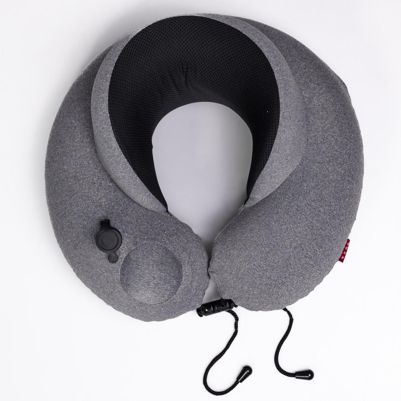 Подушка для шеи надувная гибридная U-образная (HP-56-16)