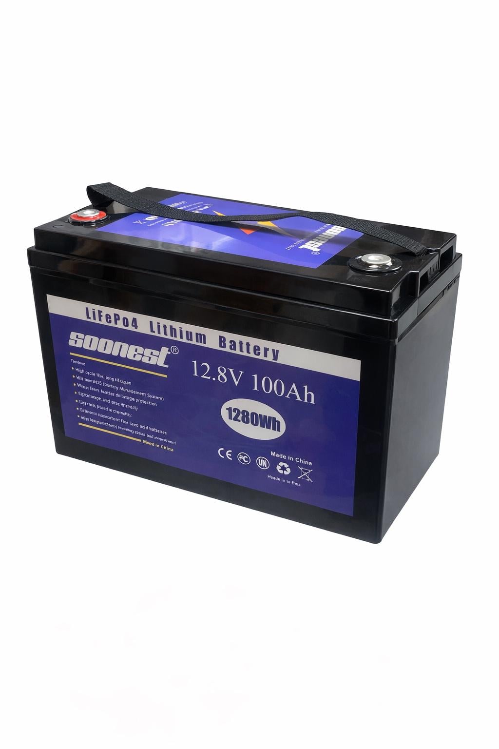 Аккумуляторная батарея SOONEST LiFePO4 12,8V/100Ah