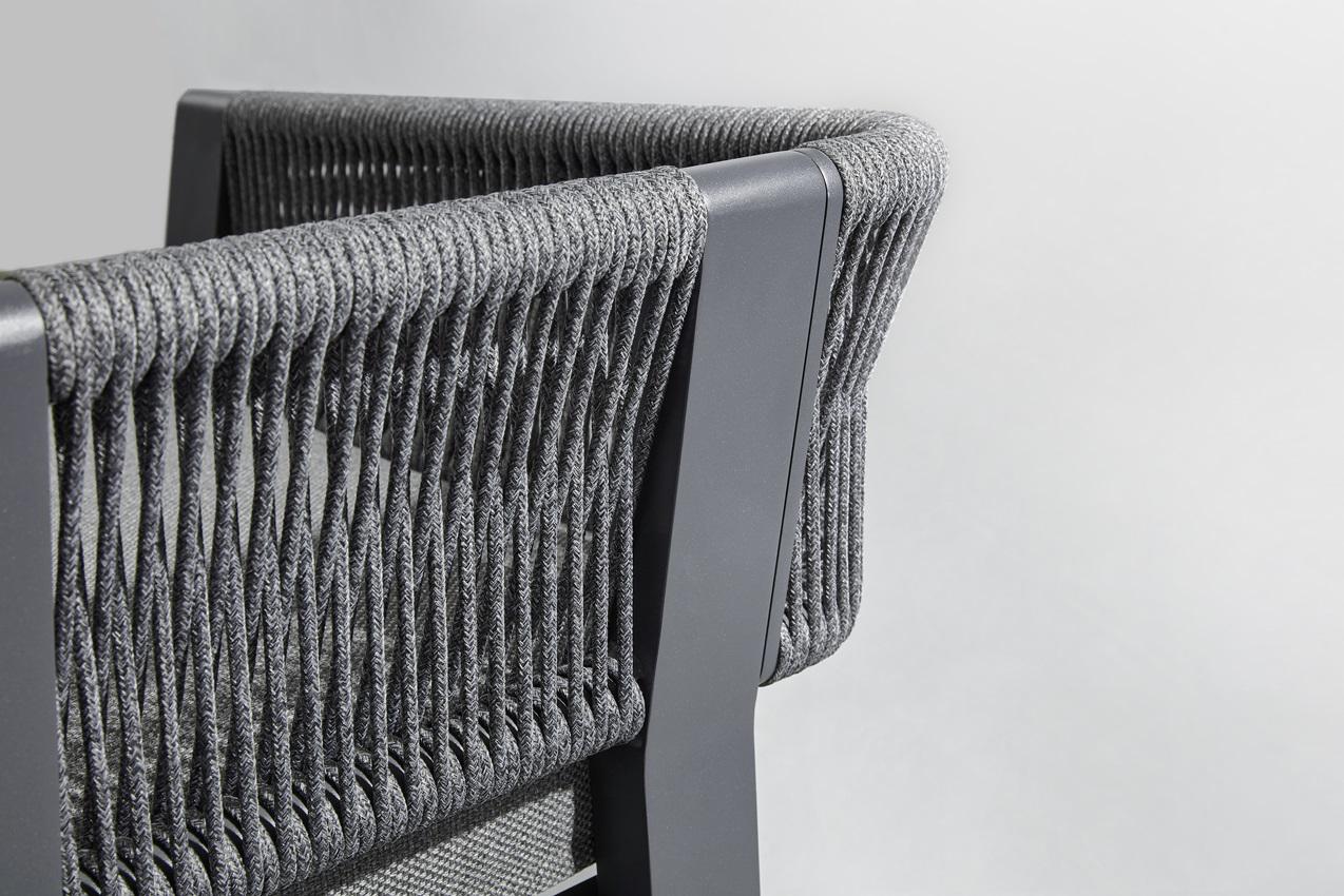 Комплекты садовой мебели обеденной Higold Borromeo 205471 Black (28957318) - фото 2 Комплекты садовой мебели обеденной Higold Borromeo 205471 Black (28957318) - фото 2