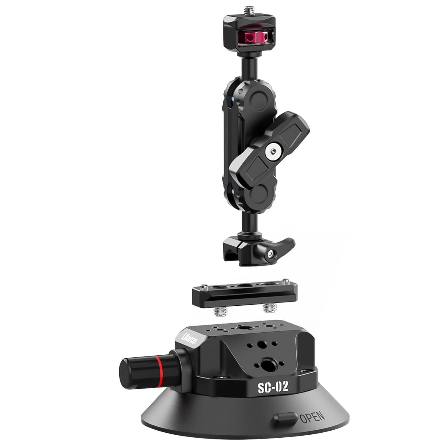 Кронштейн-присоска Ulanzi SC-02 Magic Arm Black (SC-02)