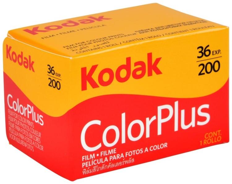 Фотопленка цветная для фотоаппарата Kodak Color Plus ISO 200 36 кадров 35 мм