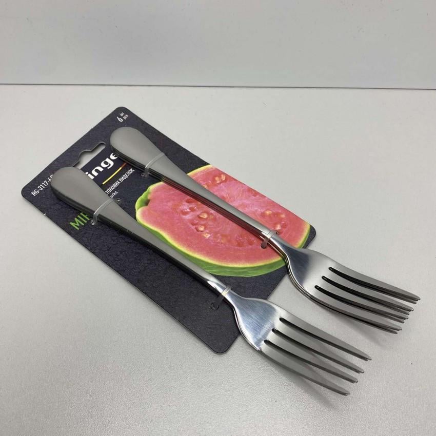 Набір столових виделок Ringel Mira RG-3117-6/3 нержавіюча сталь 6 шт. (2204046220) Набір столових виделок Ringel Mira RG-3117-6/3 нержавіюча сталь 6 шт. (2204046220)