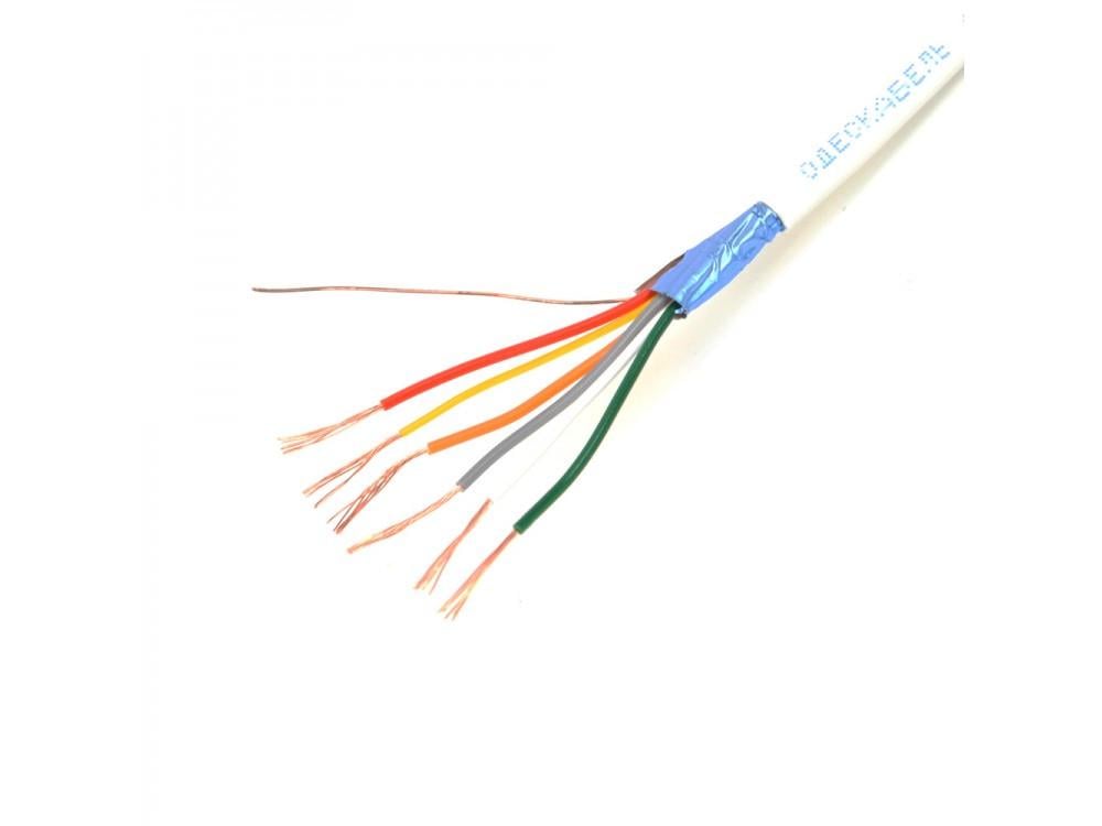 Кабель сигнальный Одескабель Alarm CABLE 6x0,22 CU с жилой заземлением в экране 100 м (3128813893) Кабель сигнальный Одескабель Alarm CABLE 6x0,22 CU с жилой заземлением в экране 100 м (3128813893)