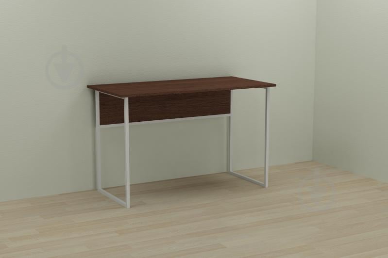 Компьютерный стол Ferrum-decor Коди 75x120x70 белый ДСП Венге 16мм