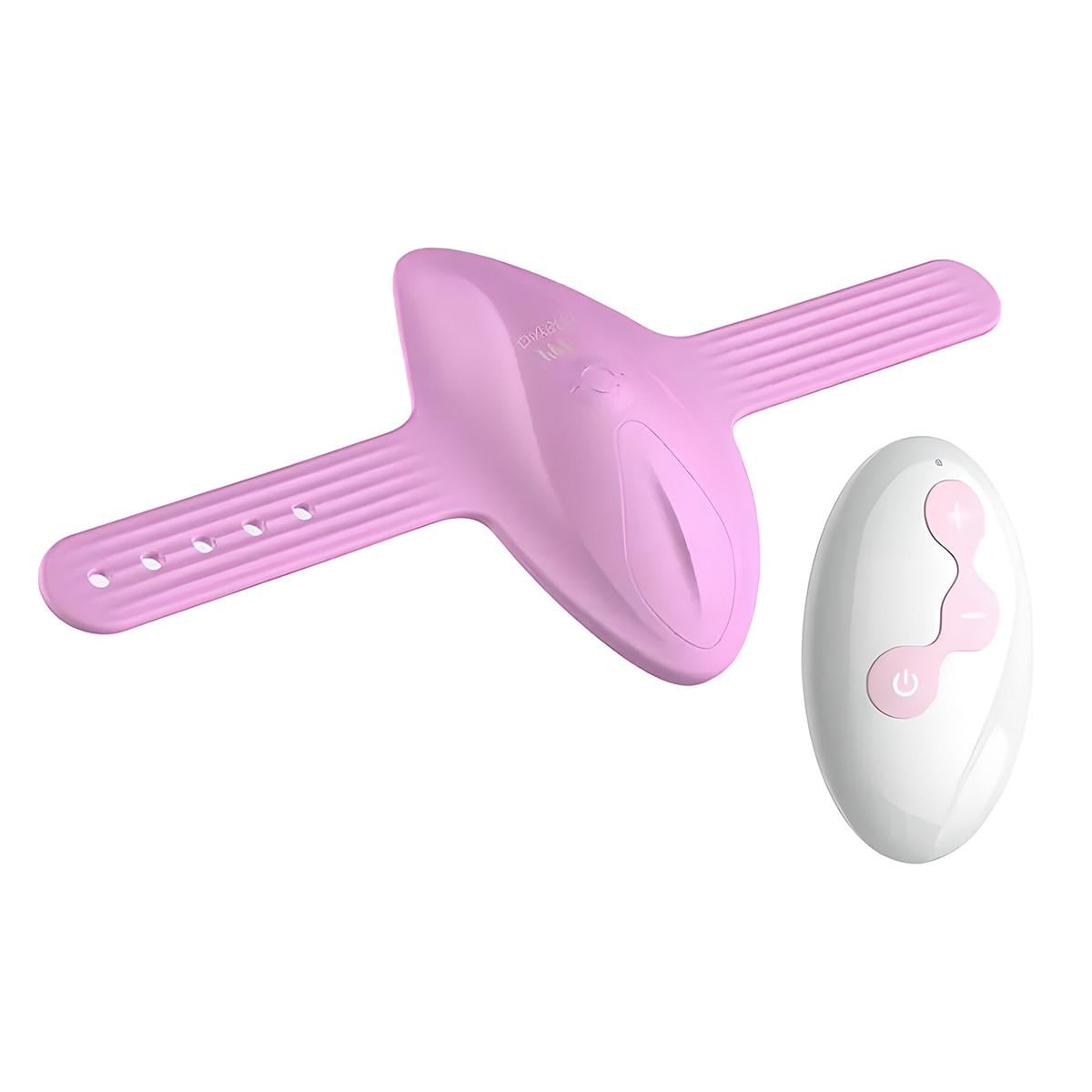 Вибратор многофункциональный в трусики USB Розовый (pink_FVE21)