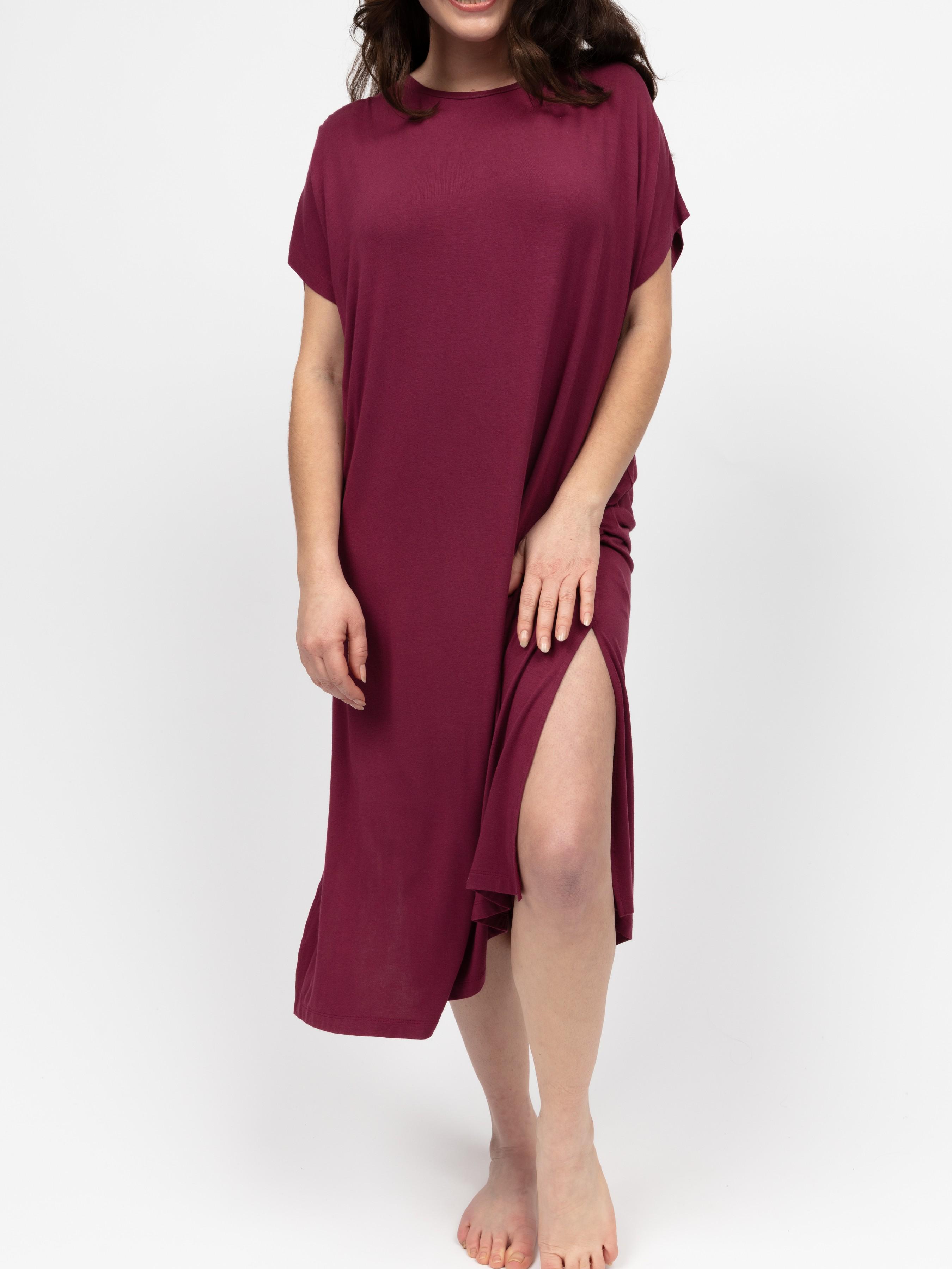 Ночная рубашка CYBERJAMMIES Yasmin 5091 4XL Бордовый (5051877610323) - фото 4