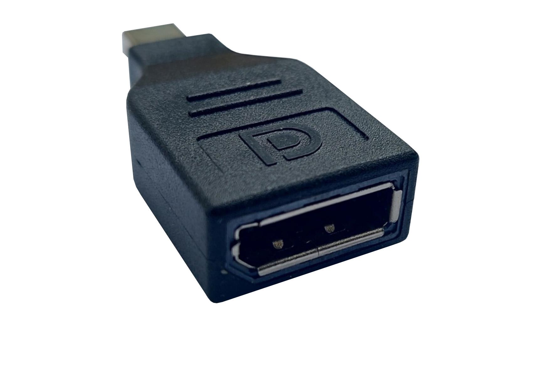 Перехідник Ewell Mini DisplayPort DisplayPort M/F 4K (EW654) - фото 2