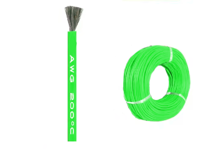 Кабель 22AWG провод медь луженый в силиконовой изоляции многожильный 1 м 0,3 мм2 Зеленый - фото 2 Кабель 22AWG провод медь луженый в силиконовой изоляции многожильный 1 м 0,3 мм2 Зеленый - фото 2