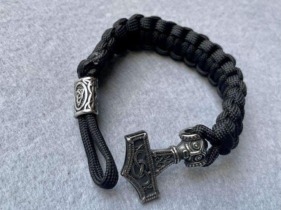 Браслет із паракорду Молот Тора