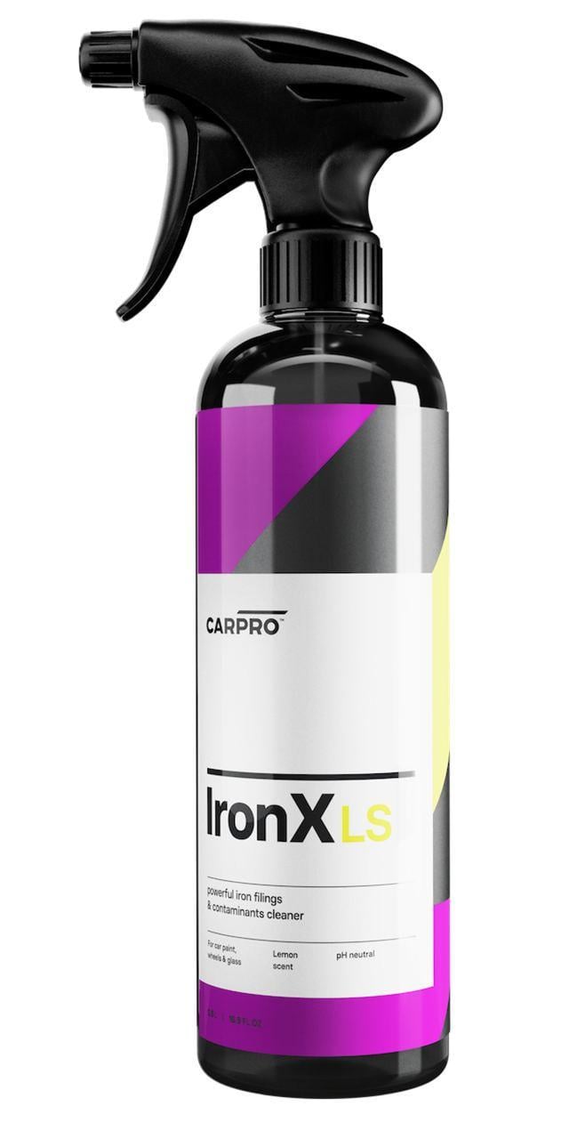 Засіб для видалення залізовмісних забруднень CarPro IronX Lemon очищення дисків кузова гальмівного пилу 500 мл Засіб для видалення залізовмісних забруднень CarPro IronX Lemon очищення дисків кузова гальмівного пилу 500 мл
