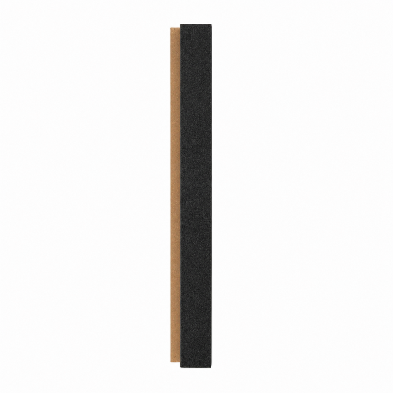 Рейка финишный МДФ Neman 38х2780х12 мм Черный Ультрамат (MDF360228-2)