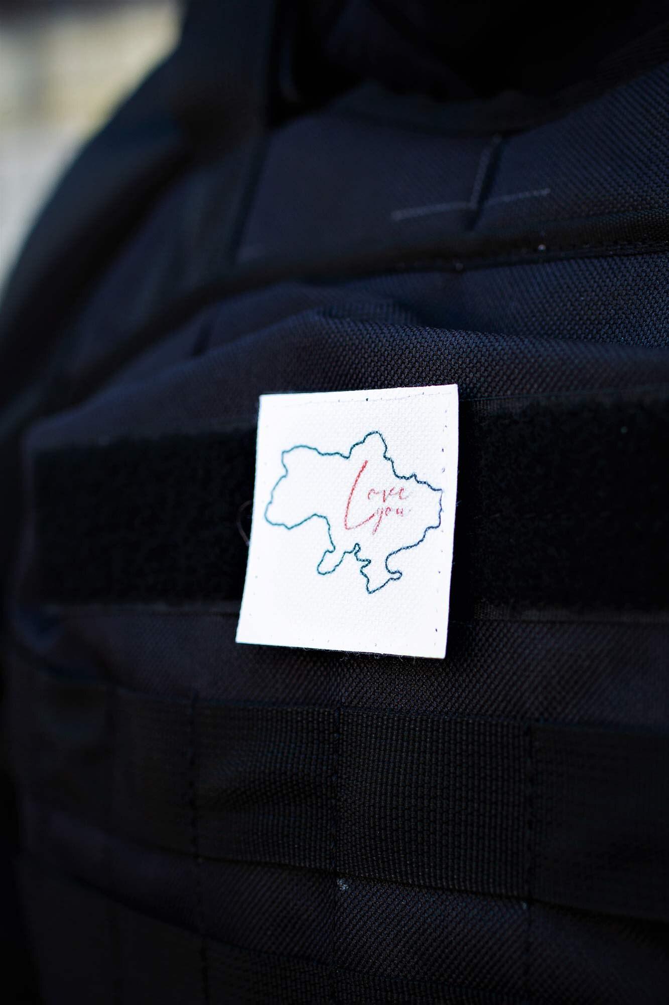 Військовий шеврон Without Україна	(8048574)