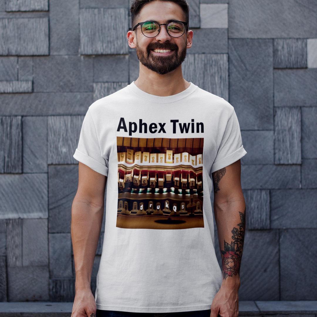 Футболка унісекс Aphex Twin Drukqs 2001 3XL Білий (00000005828)