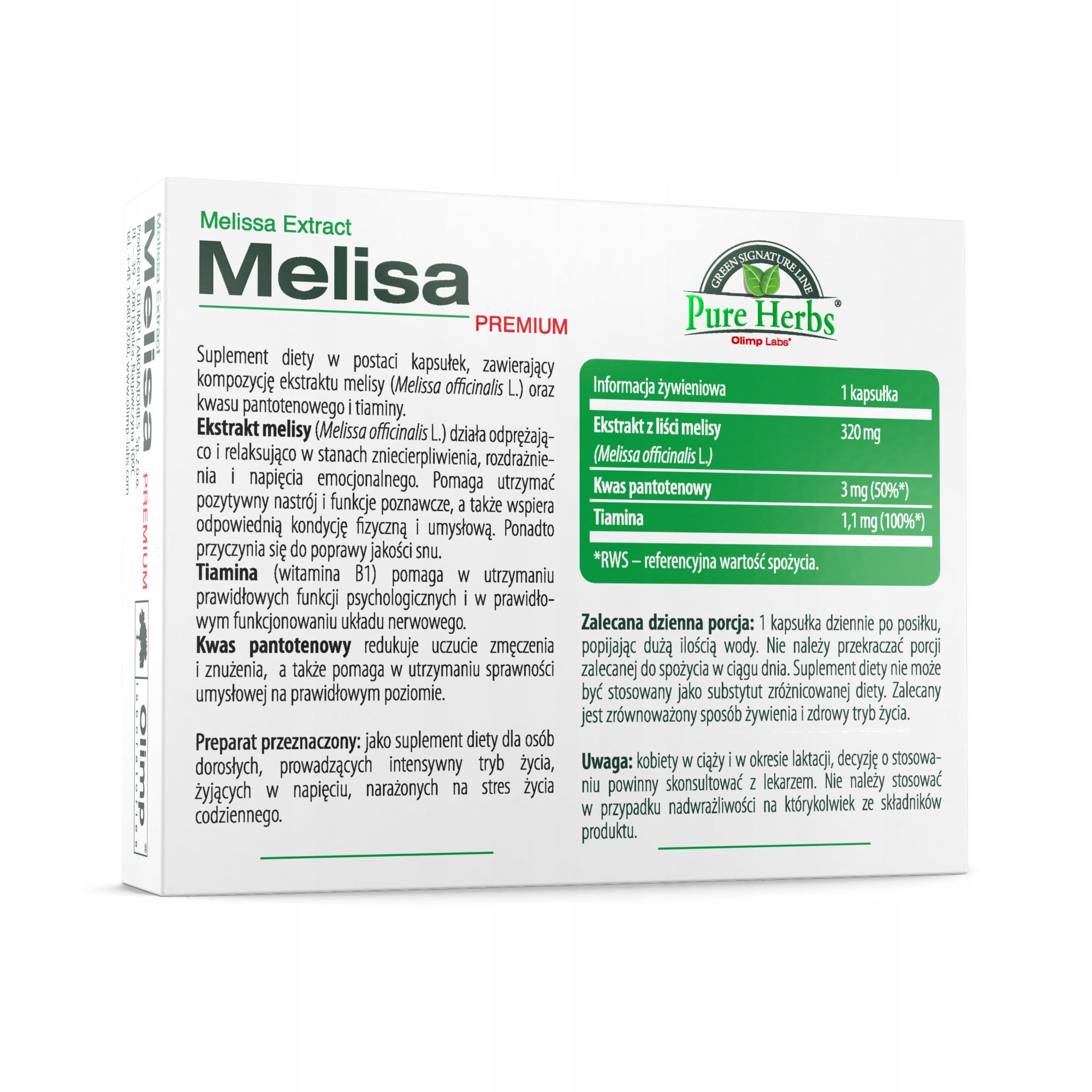 Olimp Melisa Premium 30 капсул - фото 2