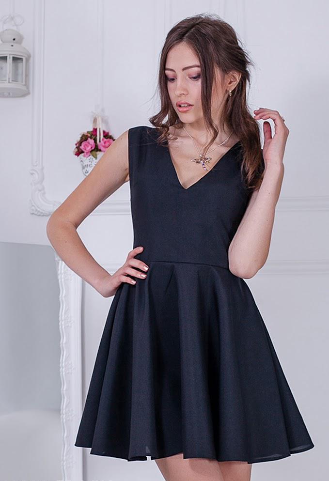 Платье Podium Syrian 12099-BLACK L Черный