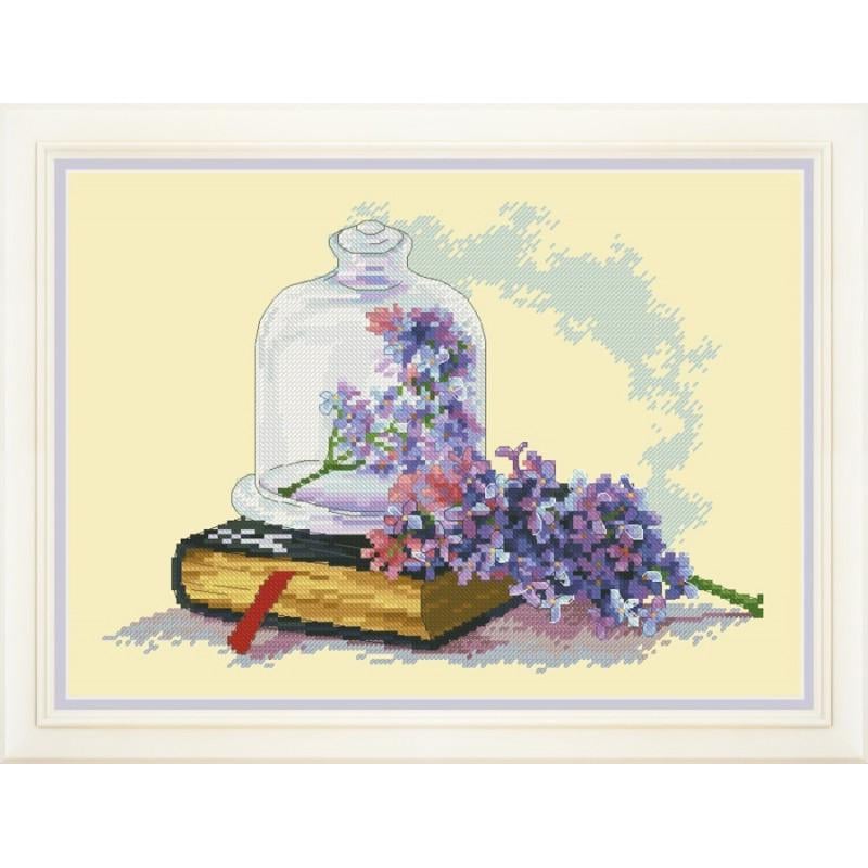 Набор для вышивания крестиком OLanTa VN-060 Натюрморт с сиренью (22318)