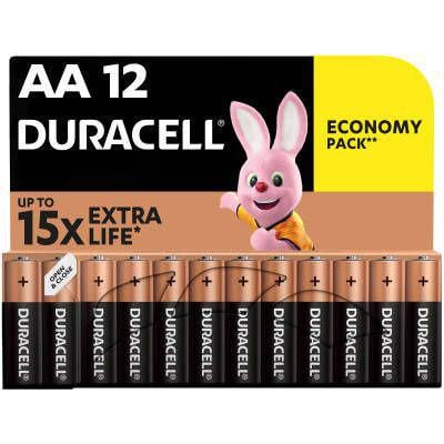 Батарейки Duracell AA LR06 MN1500 12 шт. (LR06-12V)