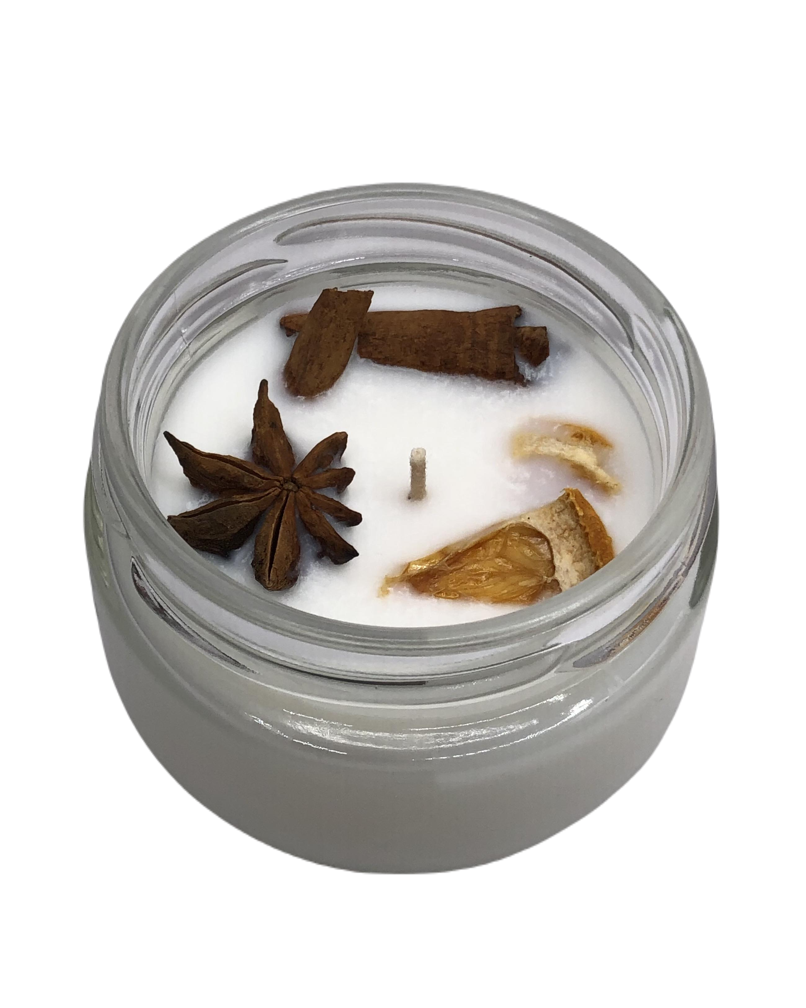 Свеча соевая Cinnabon с ароматом корицы 100 г 5 см