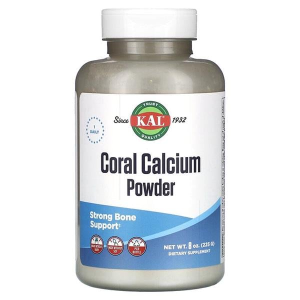 Микроэлемент кальций KAL Coral Calcium Powder 225 г 78 порций (000023499)