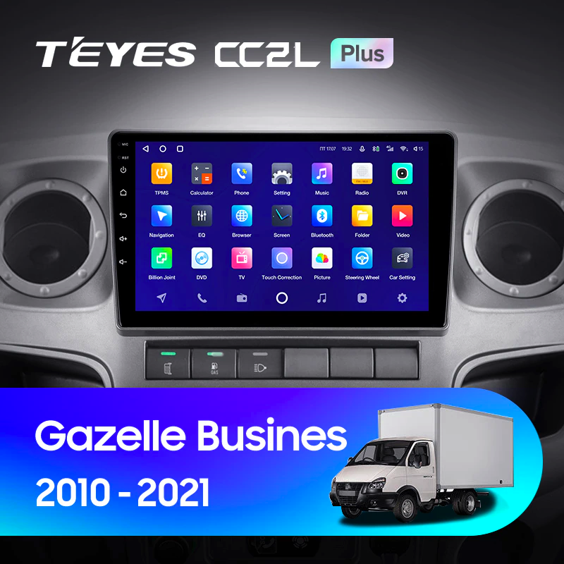 Автомагнітола штатна Teyes CC2L Plus 2/32 для GAZ Gazelle Busines 2010-2021 Android (1798611616) - фото 4