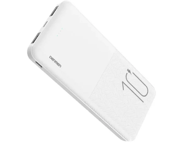 Батарея дополнительная Denmen DP05 10000 mAh White Батарея дополнительная Denmen DP05 10000 mAh White