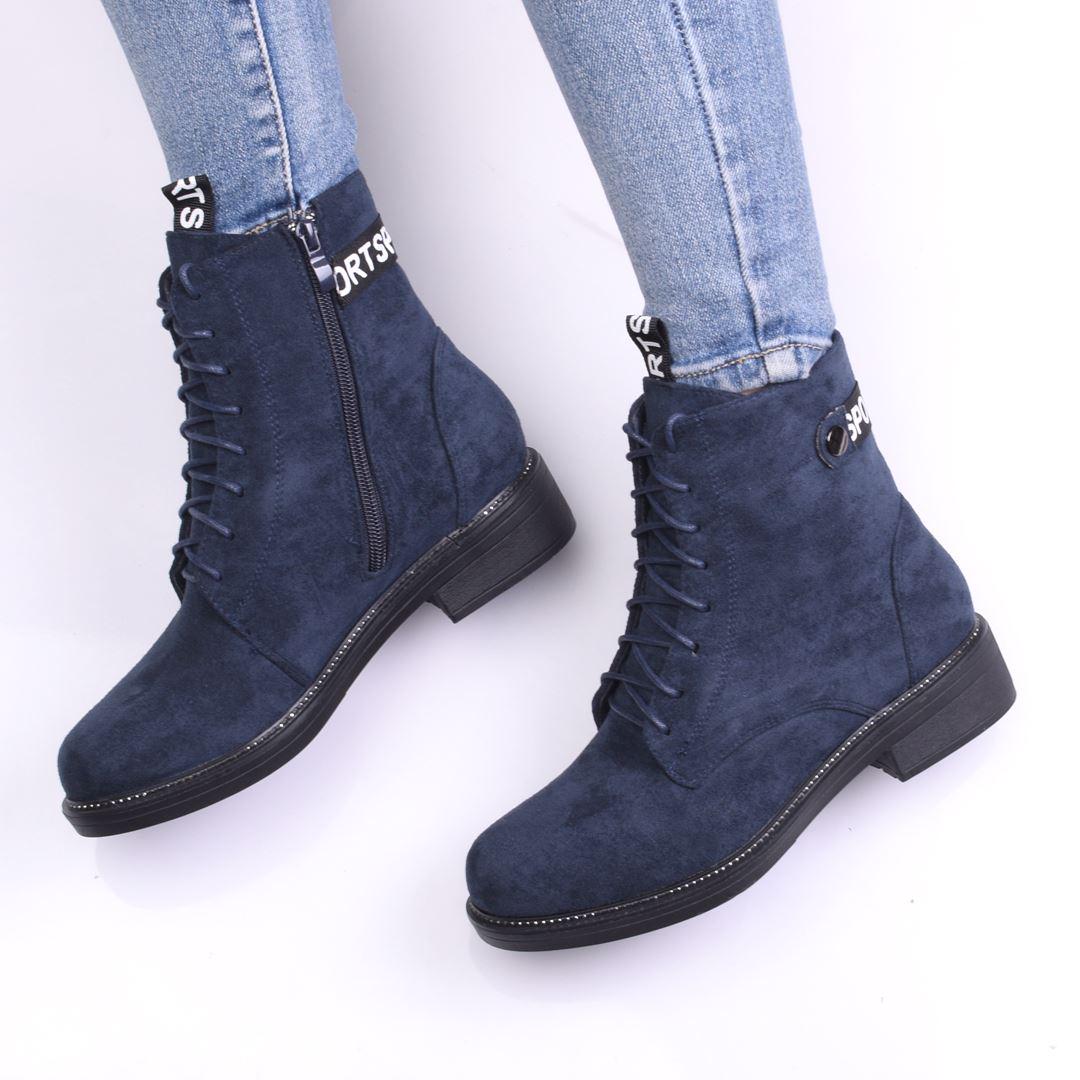 Ботинки женские на шнуровке 333981 р. 36 23 см - фото 2 Ботинки женские на шнуровке 333981 р. 36 23 см - фото 2