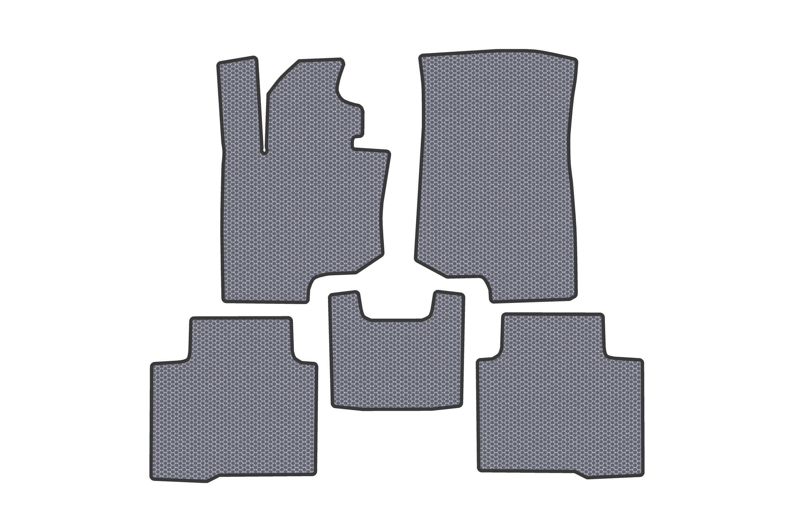 Коврики резиновые Digital Designs Carsuit для SsangYong Torres 2022- г. электро Серый (185281)