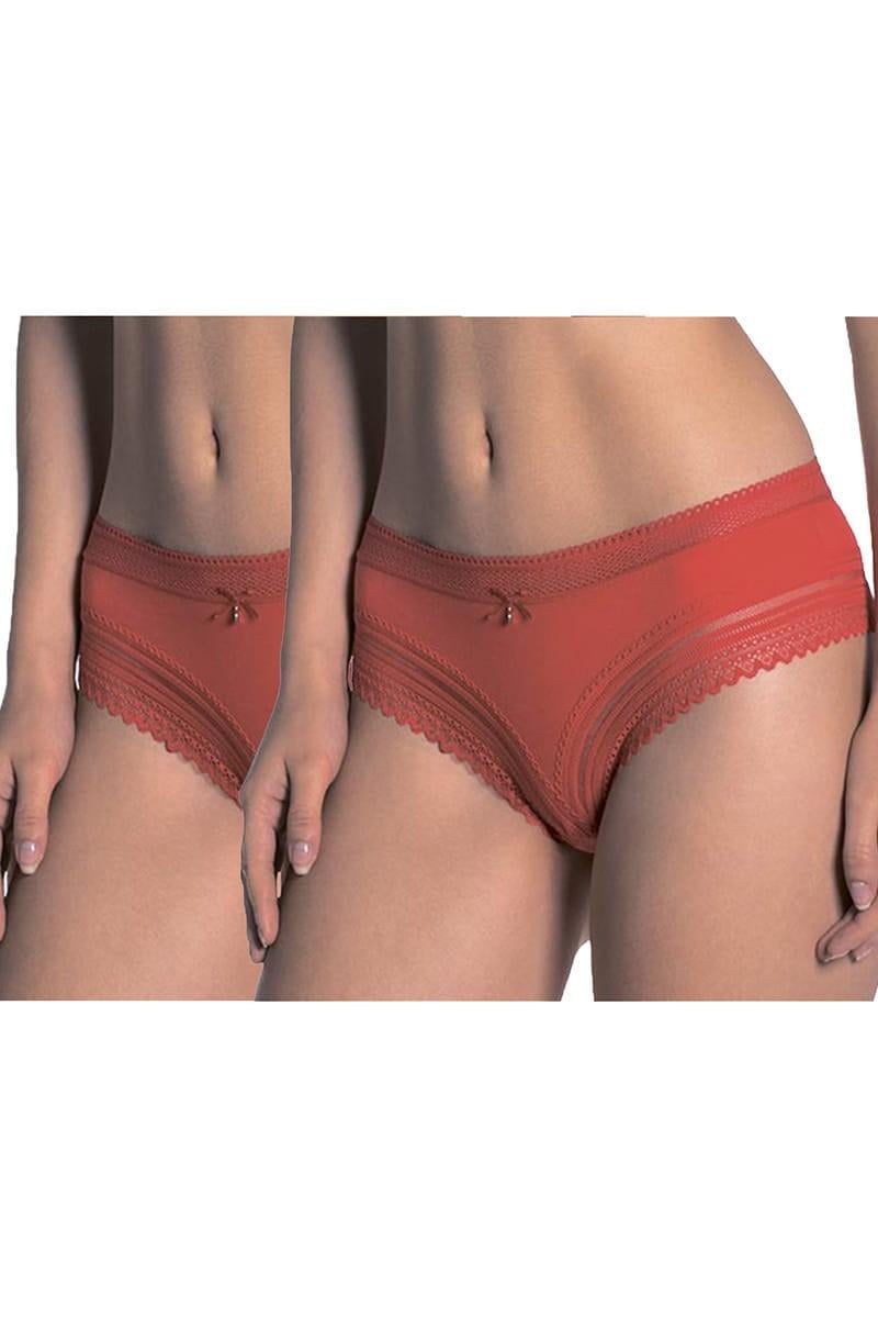 Трусики слип Lama р. 5/XL 2 шт. Оранжевый (67599)