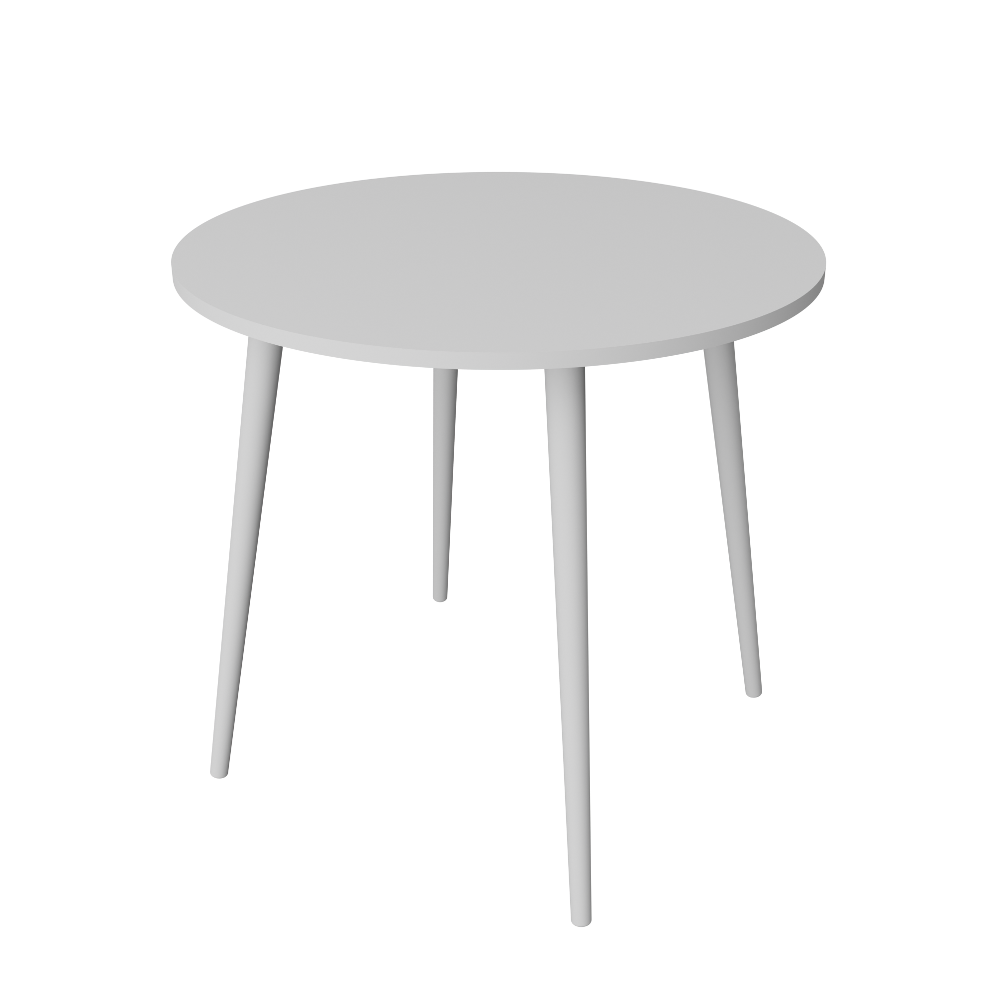 Стол круглый Неман СЭТ-4 d 780 мм Белый (20000167)