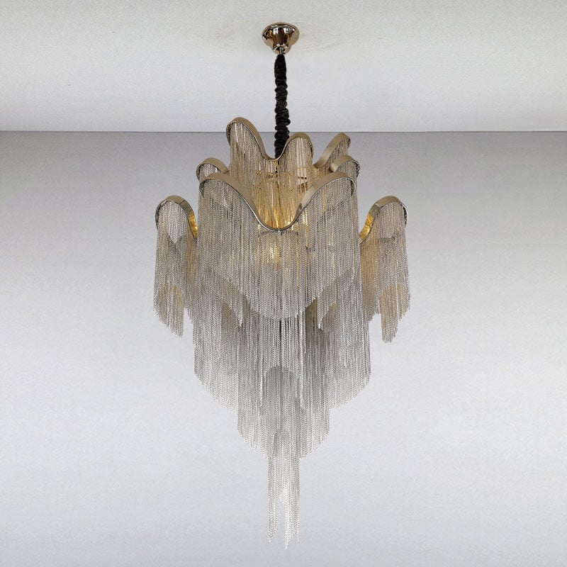 Люстра Light House LS-13344-8 Silver