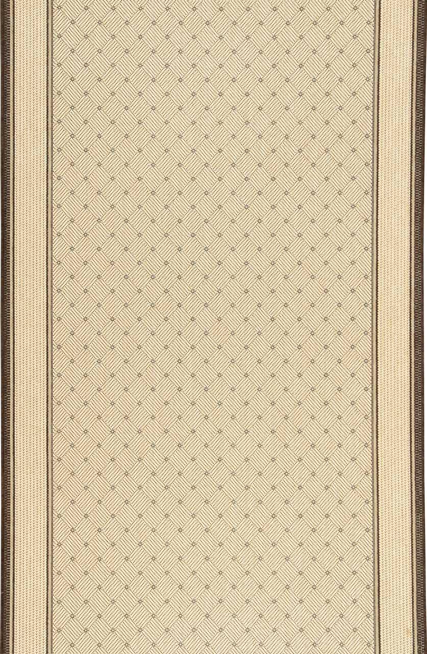 Ковер безворсовый на резиновой основе DAKARIA Karat Flex Run 1944/19 1,00x4,00 м Бежевый/Коричневый (00-00009230) - фото 1 Ковер безворсовый на резиновой основе DAKARIA Karat Flex Run 1944/19 1,00x4,00 м Бежевый/Коричневый (00-00009230) - фото 1