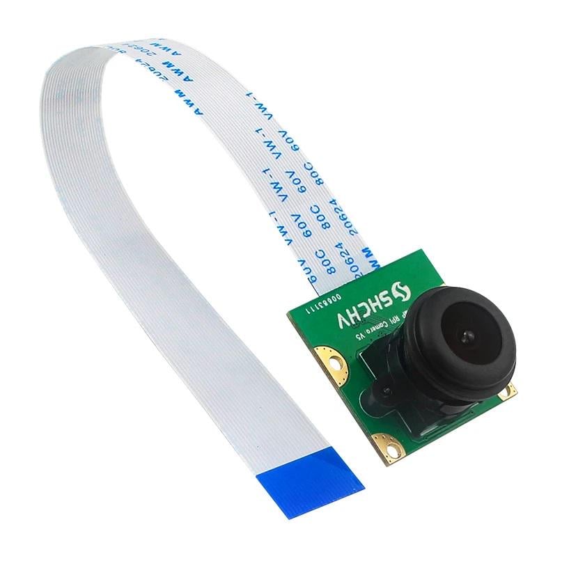 Камера для одноплатних ПК 8MP IMX219 CSI 130° ширококутна модуль Raspberry Pi 5/Zero/Zero 2W (00-00027661)