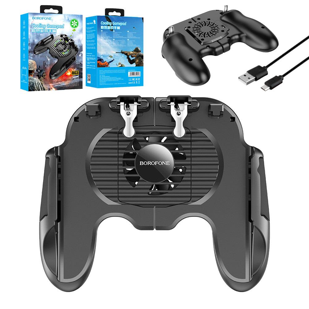 Геймпад для телефону Borofone BG3 Warrior Cooling Gamepad (1010679-Black) - фото 7