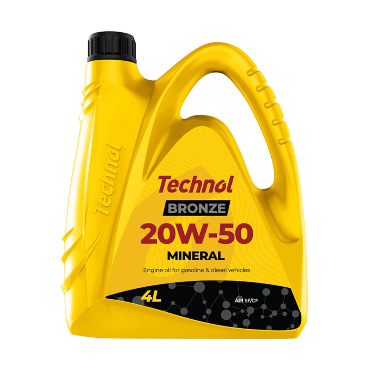Масло моторное Technol Bronze 20W-50 4 л