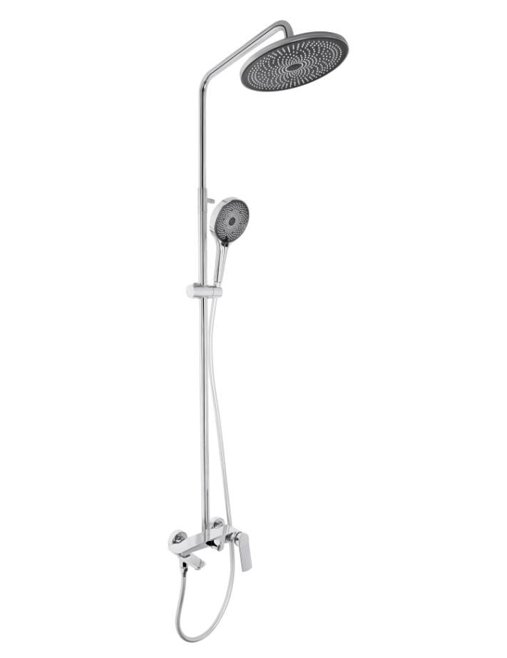 Душова система універсальна Qtap Slavonice з виливом Chrome (QTSLA111CRM45909)