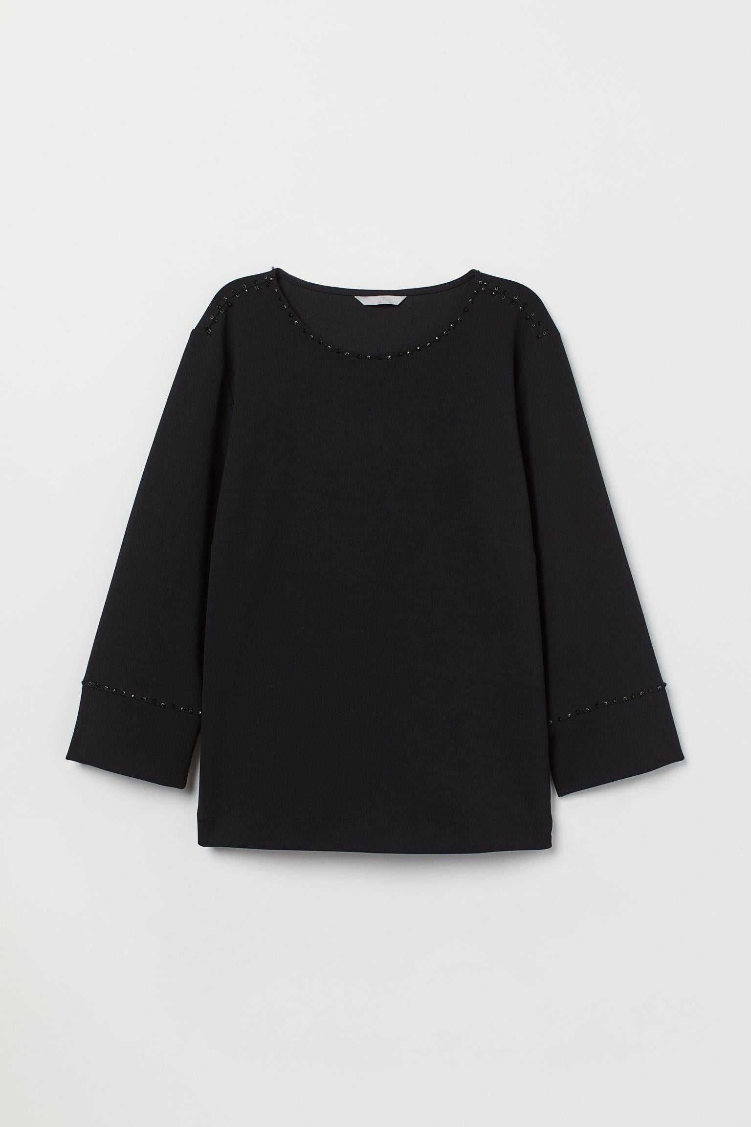 Блуза H&M M Черный (2801665484)