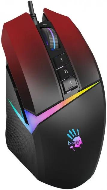 Компьютерная мышка проводная A4Tech Bloody W60 Max RGB Gradient Red (26711817) - фото 2