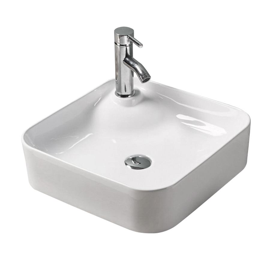 Умывальник накладной VOLLE Volle 13-01-038 430x430x120 мм Белый (82772)