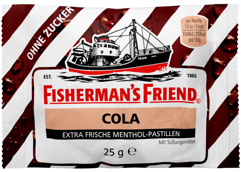 Леденцы Fisherman's Friend Cola Storage без сахара 25 г (2480416868)