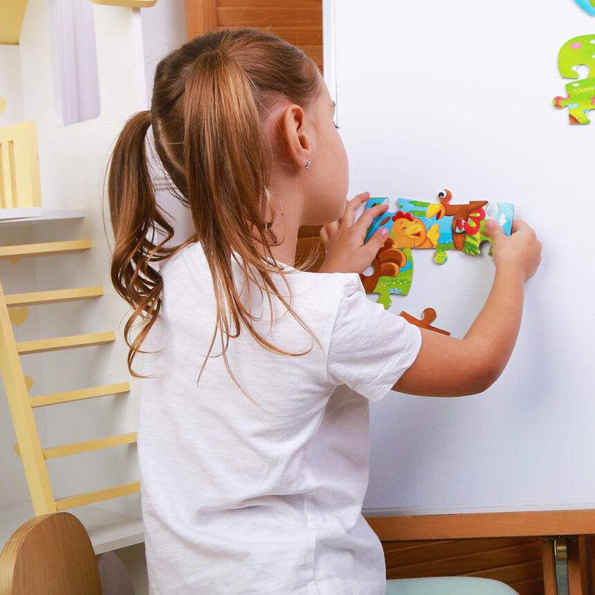 Пазли на магніті Vladi Toys А5 Курочка та курча (VT3205-78) - фото 4